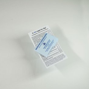 AA visitkort med 12 sprgsml