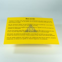 Tryghedskort til AA-grupper